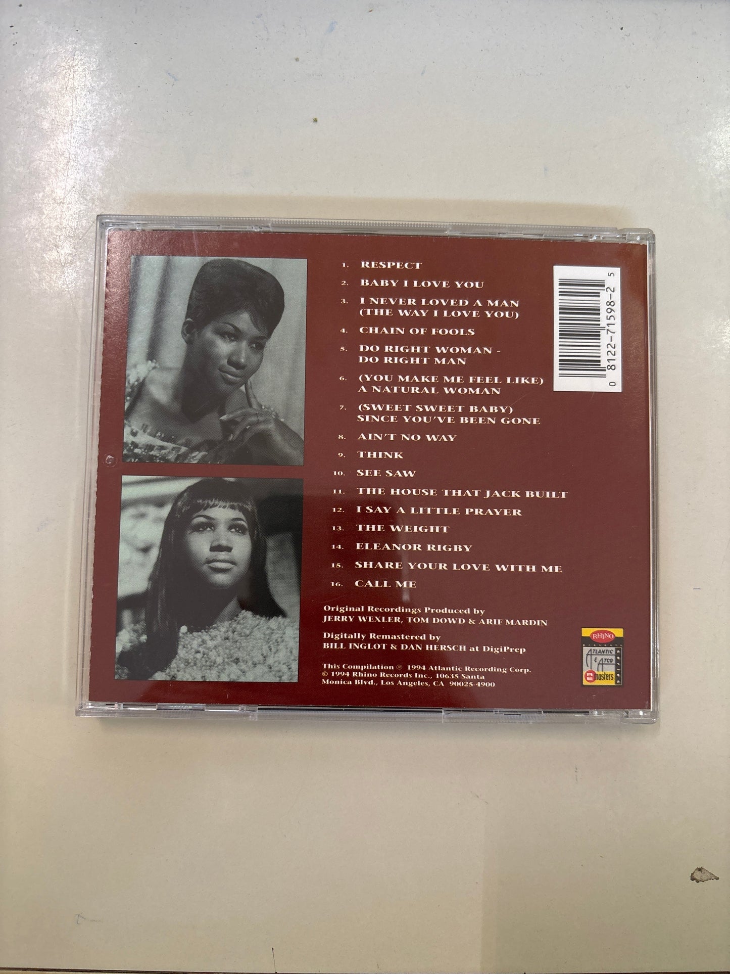 CD Aretha Franklin – The Very Best Of – Soul R&B Classici Intramontabili Mercatino Usato Crotone