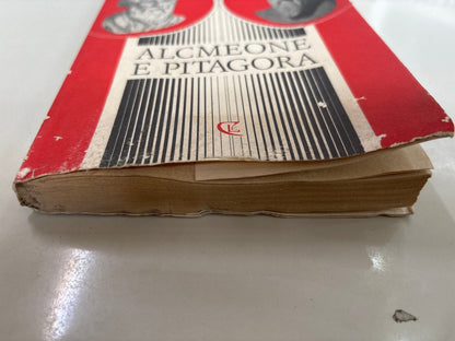 Libro Alcmeone e Pitagora Domenico Teti 1988 Calabria Letteraria Filosofia Greca Mercatino Usato Crotone