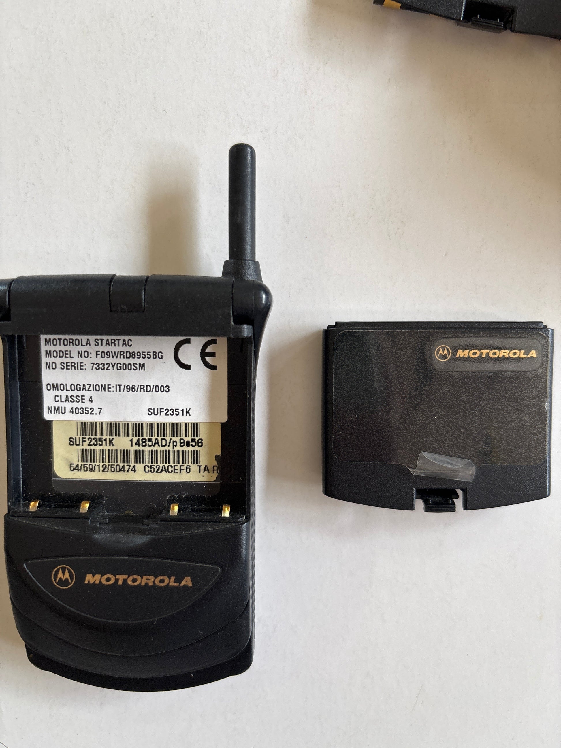 Motorola StarTAC TIM Vintage ETACS Completo Box Originale Funzionante Mercatino Usato Crotone