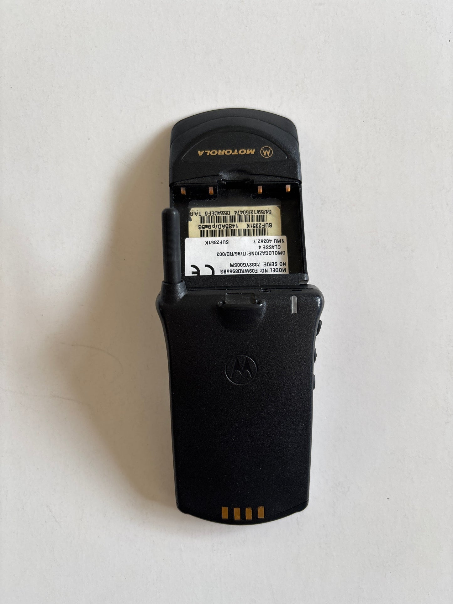 Motorola StarTAC TIM Vintage ETACS Completo Box Originale Funzionante Mercatino Usato Crotone