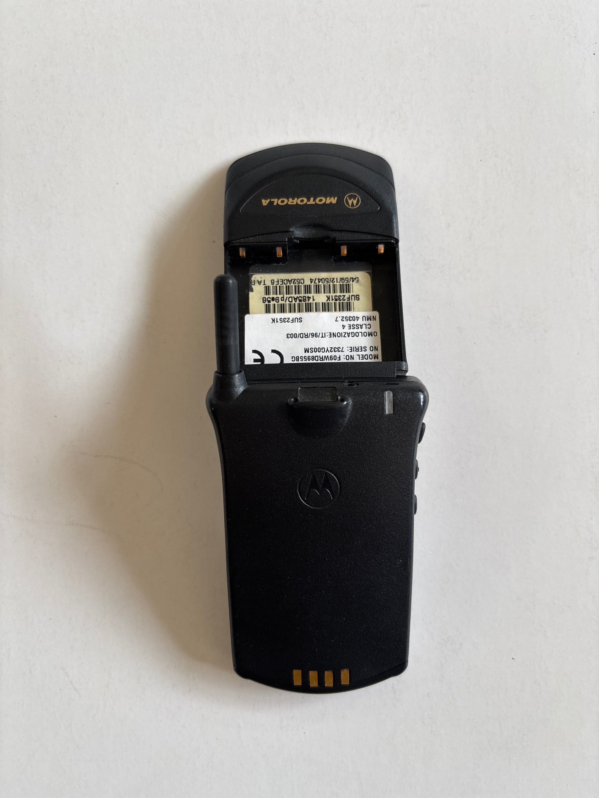 Motorola StarTAC TIM Vintage ETACS Completo Box Originale Funzionante Mercatino Usato Crotone