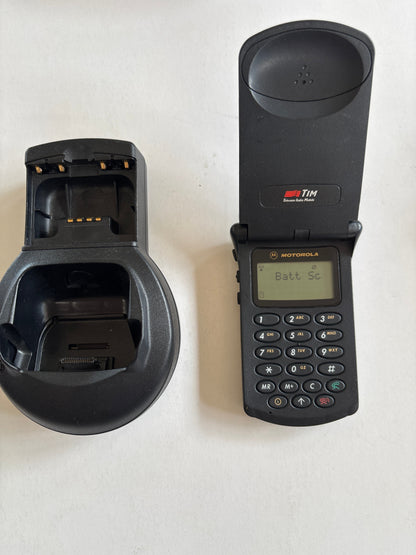 Motorola StarTAC TIM Vintage ETACS Completo Box Originale Funzionante Mercatino Usato Crotone