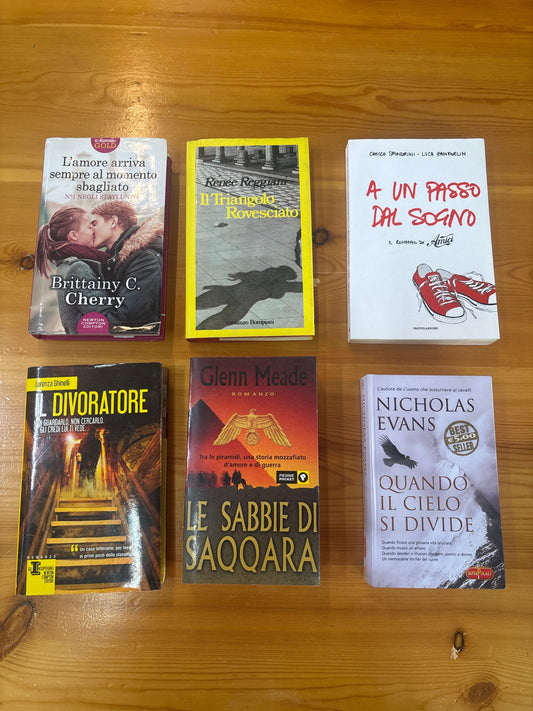 Lotto libri narrativa, saggistica e romanzi vari - 18 volumi assortiti Mercatino Usato Crotone
