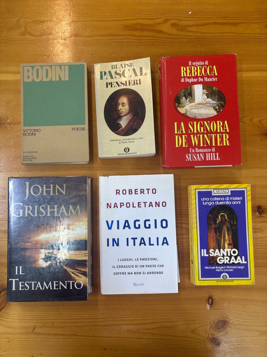 Lotto 18 libri narrativa saggistica poesia romanzi classici religione Mercatino Usato Crotone