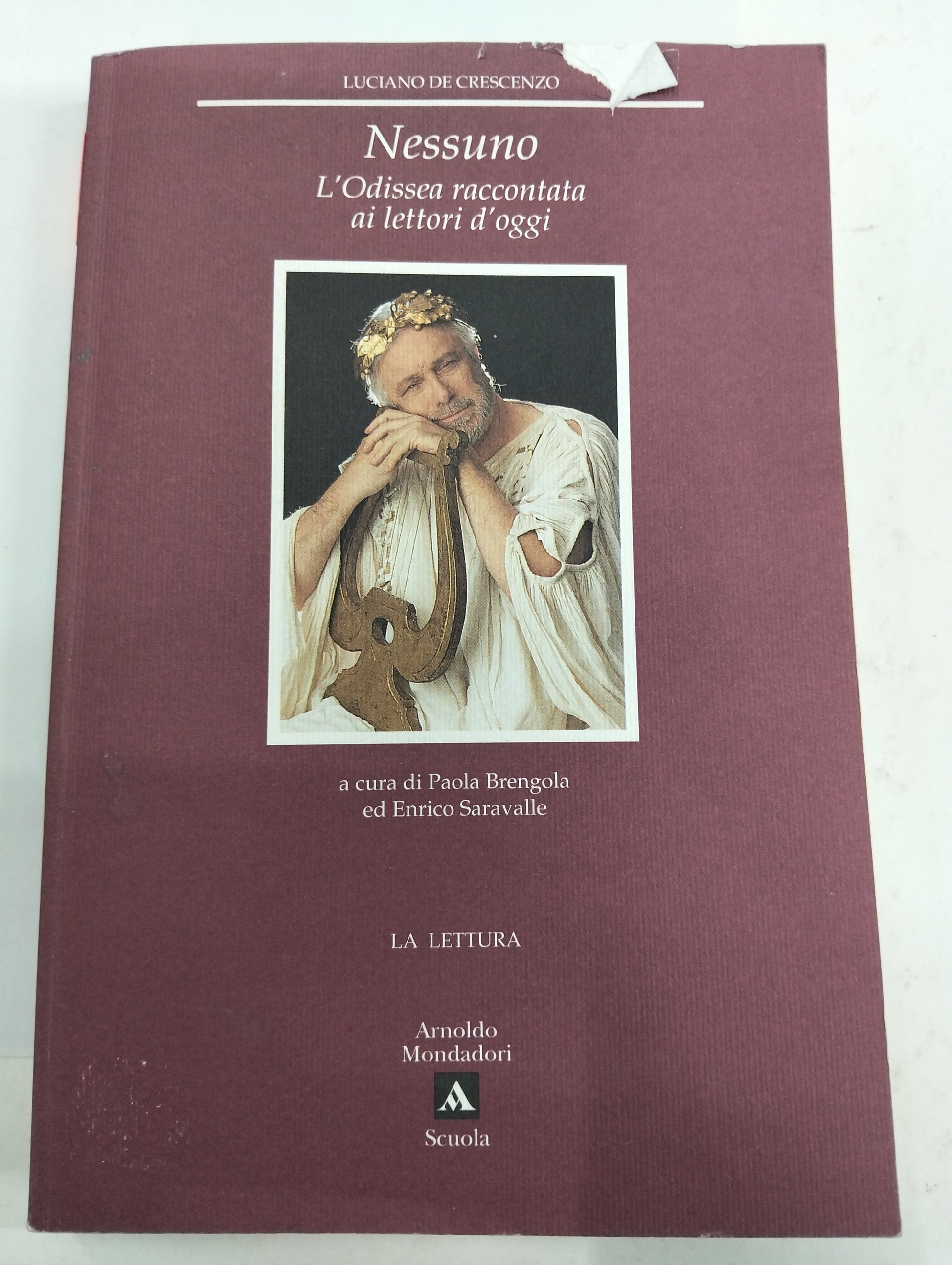 Nessuno l'Odissea Racconta ai Lettori d'Oggi a cura di Paola Bregola ed Enrico Saravalle - La Lettura - Arnoldo Mondadori Mercatino Usato Crotone
