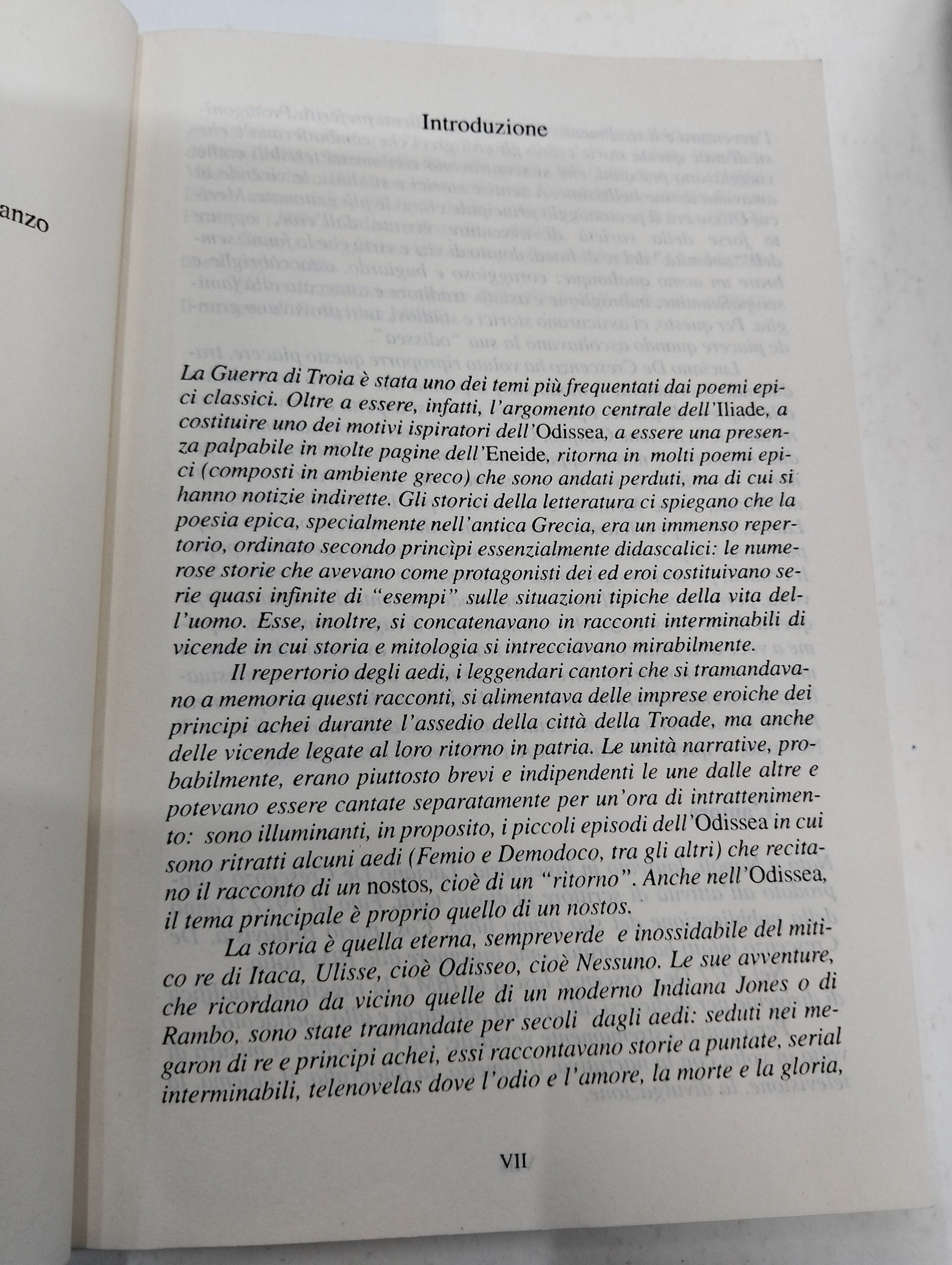 Nessuno l'Odissea Racconta ai Lettori d'Oggi a cura di Paola Bregola ed Enrico Saravalle - La Lettura - Arnoldo Mondadori Mercatino Usato Crotone