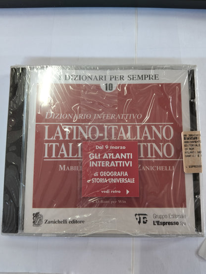 📘 Dizionario Latino-Italiano / Italiano-Latino Zanichelli + CD-ROM Mercatino Usato Crotone