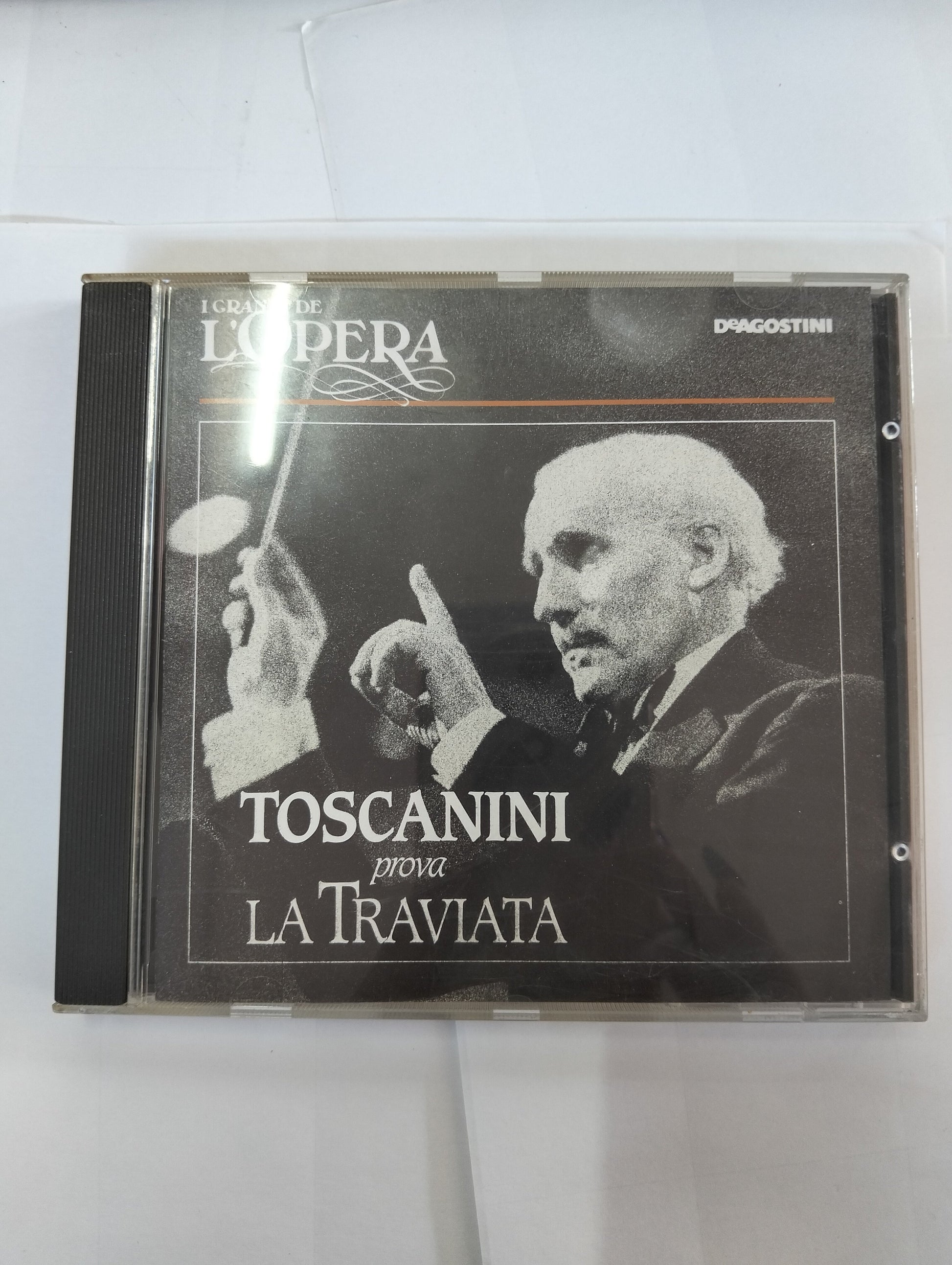 CD I Grandi dell'Opera - Toscanini Prova La Traviata - DeAgostini 1989 Mercatino Usato Crotone