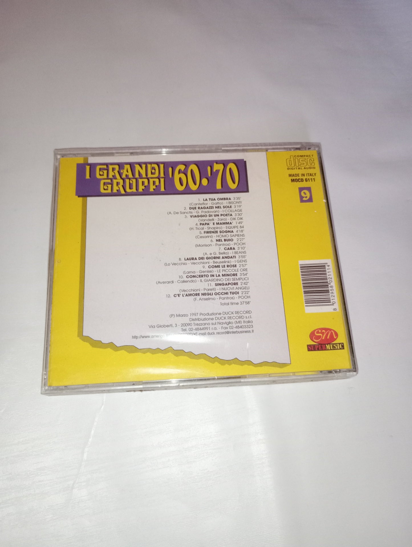 I GRANDI GRUPPI ANNI '60/'70 VOL. 9 SIGILLATO - Musica Vintage Mercatino Usato Crotone