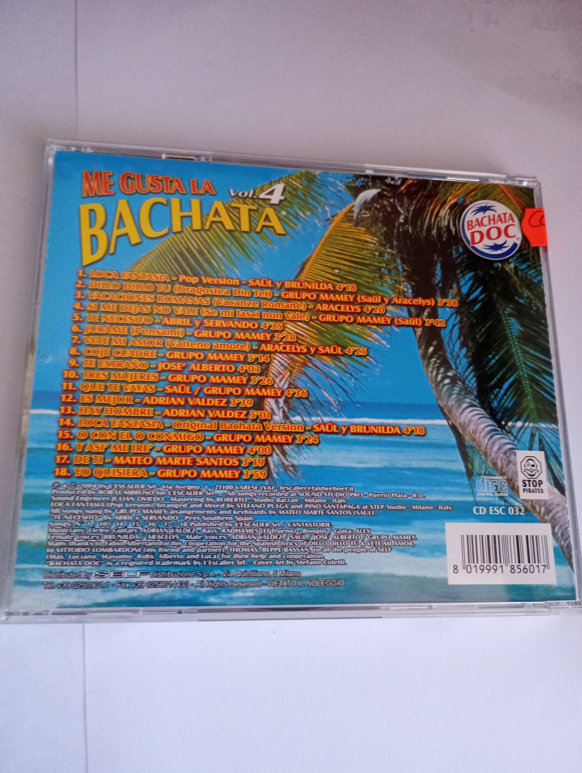 ME GUSTA LA BACHATA VOL. 4  - CD - MUSICA LATINA Mercatino Usato Crotone
