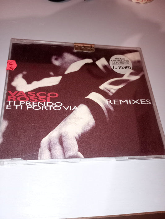 VASCO ROSSI - TI PRENDO E TI PORTO VIA REMIXES CD (2001) - ROCK POP Mercatino Usato Crotone