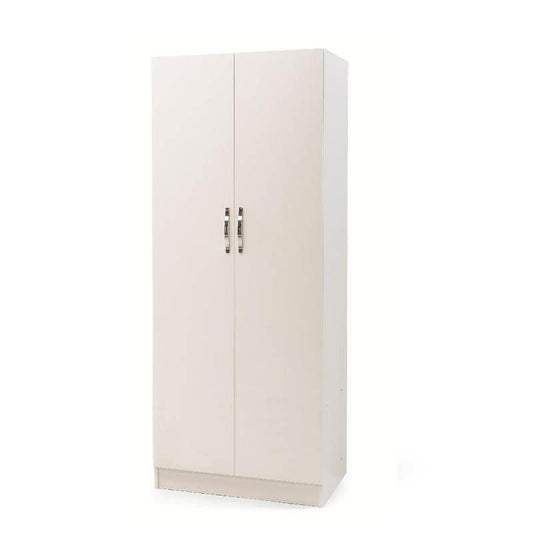 Armadio 180x60x90 2 ante bianco frassinato Effezeta