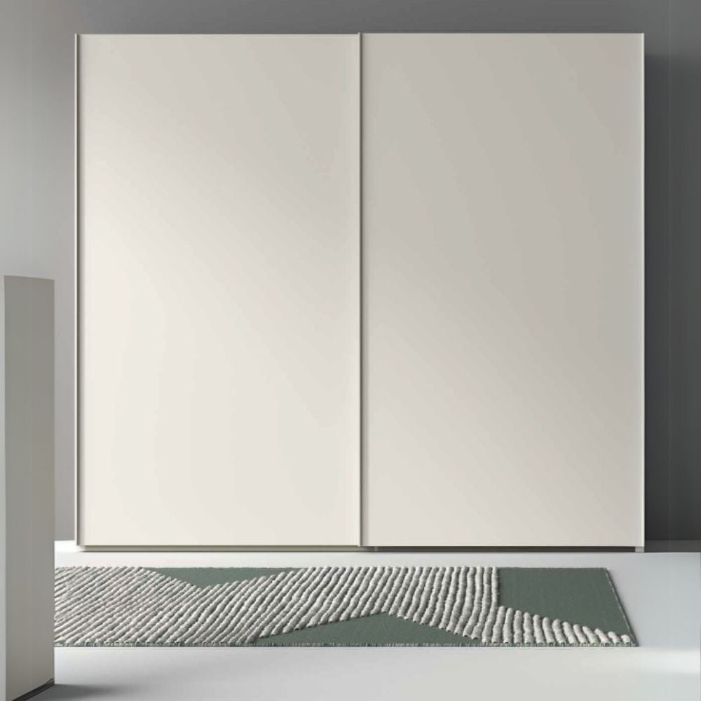 Armadio maxi VIP 2 ante scorrevoli colore bianco nuvola top mat Effezeta