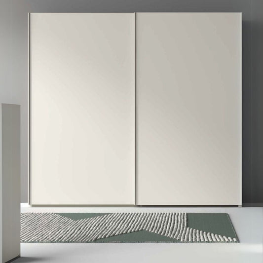 Armadio maxi VIP 2 ante scorrevoli colore bianco nuvola top mat Effezeta