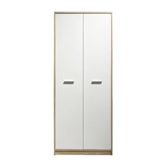 Armadio Nepo 2 ante rovere sonoma bianco Effezeta
