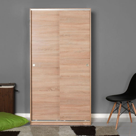Armadio SWD4352023 solo ripiani rovere con ante scorrevoli Effezeta