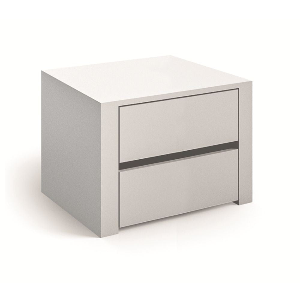 Cassettiera interna Alice 450 con lati finiti 2 cassetti colore bianco Effezeta
