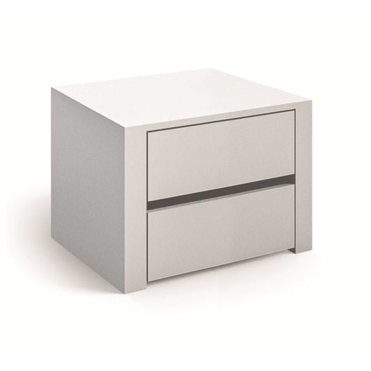 Cassettiera interna Alice 450 con lati finiti 2 cassetti colore bianco Effezeta