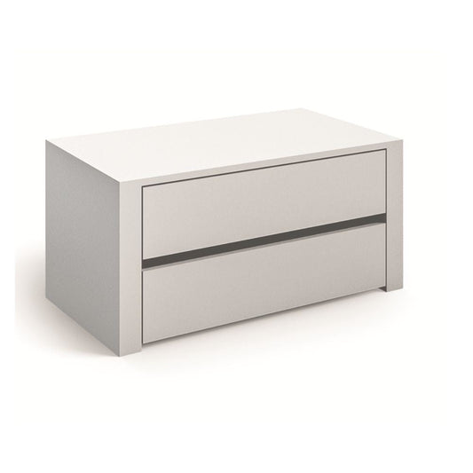 Cassettiera interna Alice 778 con lati finiti 2 cassetti colore bianco Effezeta