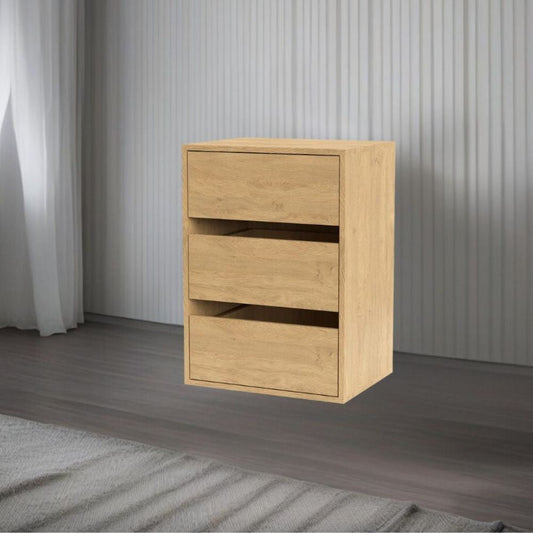 Cassettiera Smart ST2 con 3 cassetti in colore rovere Effezeta