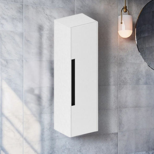 Colonna bagno sospesa Modular 1 anta 120x30x35 cm colore bianco opaco Effezeta
