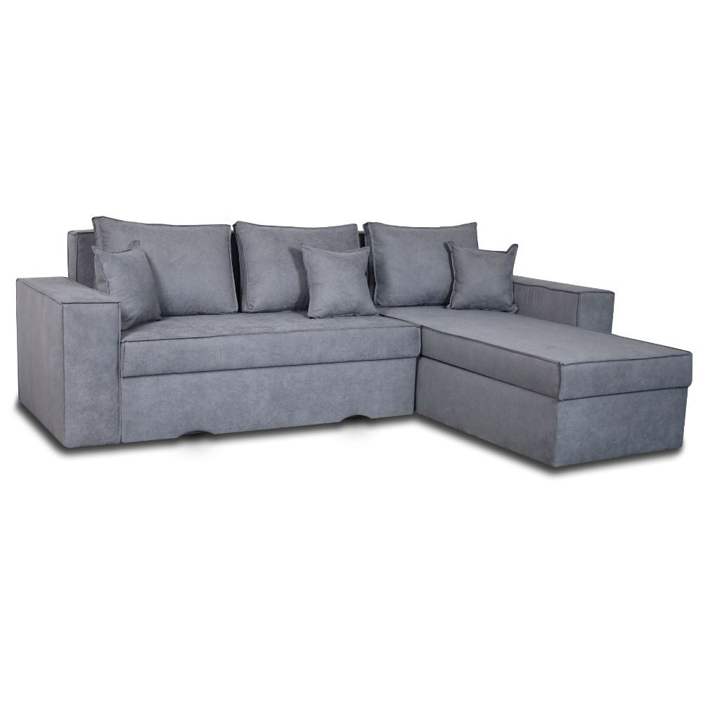 Divano angolare Olymp M Enjoy 23 grigio cenere Effezeta