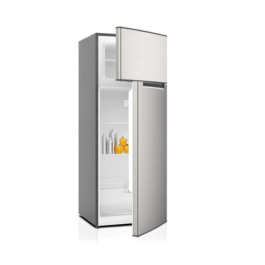 Frigorifero Samet Weipa doppia porta 240LT defrost inox classe E Effezeta