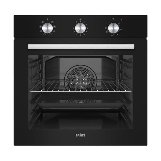 Giove forno incasso elettrico multifunzione nero timer meccanico Effezeta