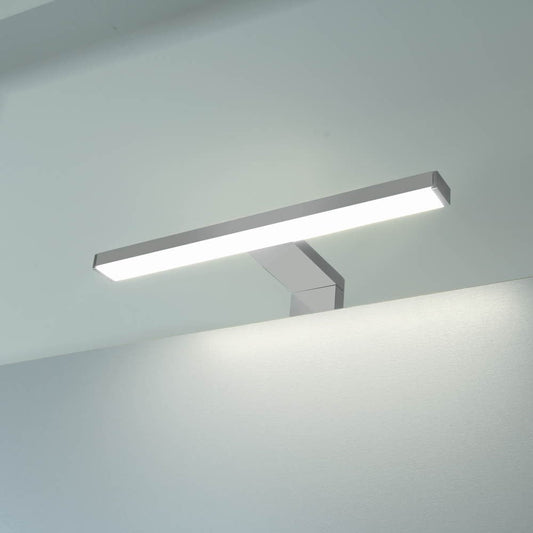 Lampada LED Atos cromata per bagno 5,6 watt Effezeta