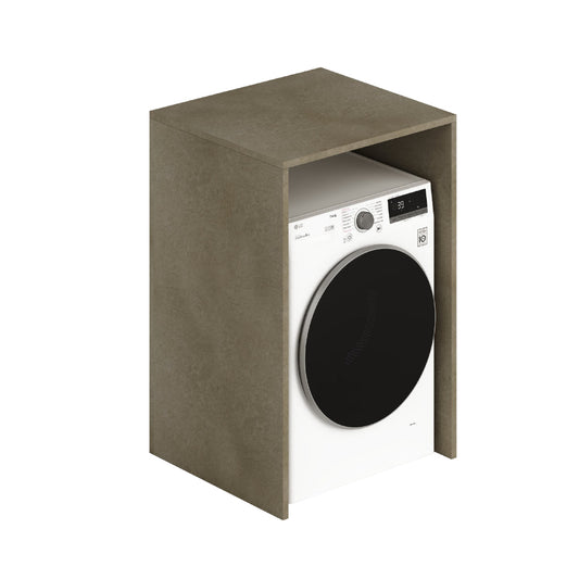 Laundry copriasciugatrice in legno 71x65x105 argilla Effezeta