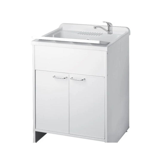Mobile lavatoio Garden 60x50 cm 2 ante colore bianco Effezeta
