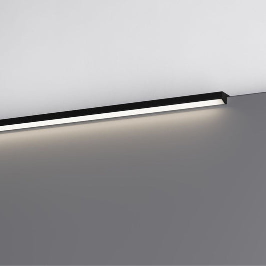 Profilo illuminazione LED Walk bagno 1000 mm nero opaco Effezeta