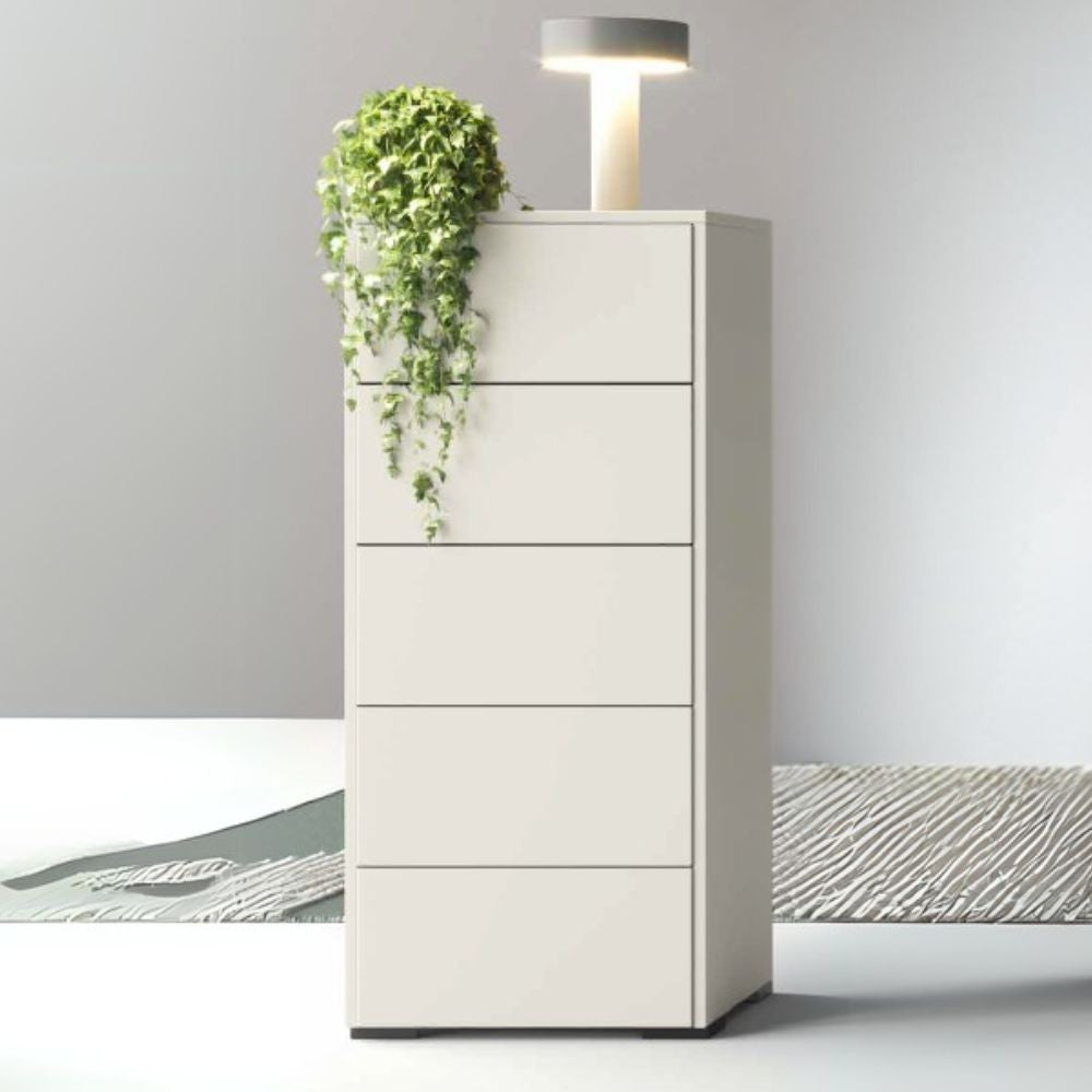 Settimino Vip 5 cassetti in bianco nuvola top mat Effezeta